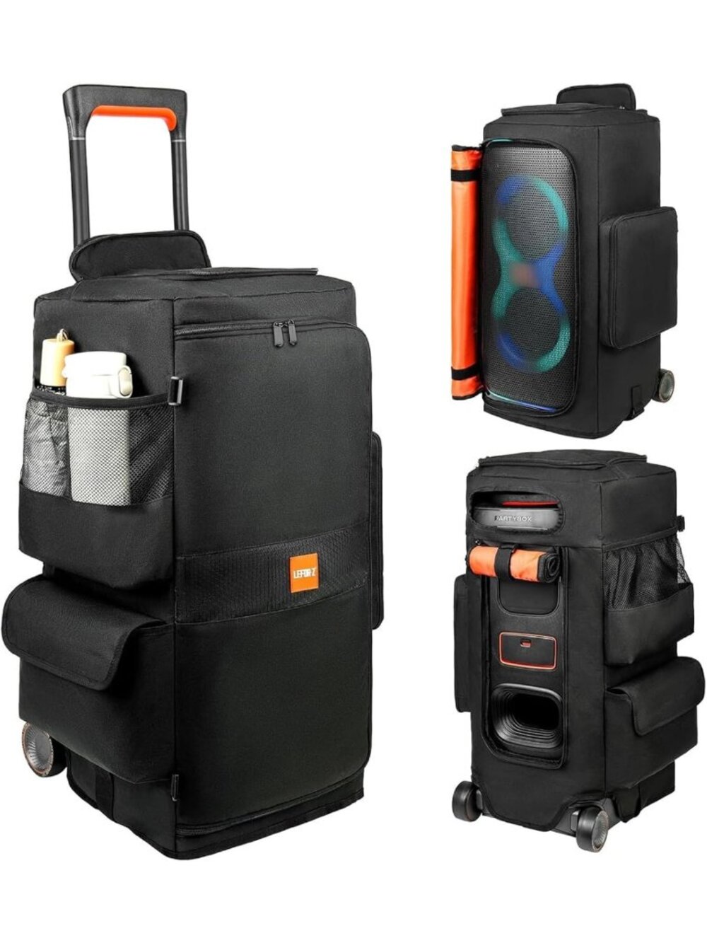 Speaker Case for JBL PartyBox 320/310 - Durable, Stylish Protection & Bottomless